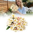 thumbnail image 2 of WUJDF 1 Bundles Artificial Tiger Lily Silk Flowers Faux Fake Lilies Plants for Wedding Bouquet Home Party Indoor Table Hotel Office Vases Floral Arrangements Outdoor Garden Decor (13"/1Pc), 2 of 9