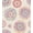 Beige and Pink, variant on Boho Wallpaper Peel and Stick, Dark Vintage Floral Contact Paper, 17.5" x 197" Retro Botanical Flower Wall Paper Self Adhesive Removable Waterproof for Walls Shelf Cabinet Table (Blue,Yellow, Green)