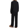 thumbnail image 5 of EASYBRA Womens Two Piece Mock Neck Matching Set Lightweight Loungewear Wide Leg Travel Outfit Fall Fashion 2026 S 2XL, 5 of 6