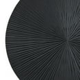 thumbnail image 4 of CosmoLiving by Cosmopolitan Black Wooden Carved Radial Plate Wall Decor (3 Count), 4 of 7