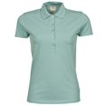 thumbnail image 3 of Tee Jays Womens Luxury Stretch Short Sleeve Polo Shirt, 3 of 8