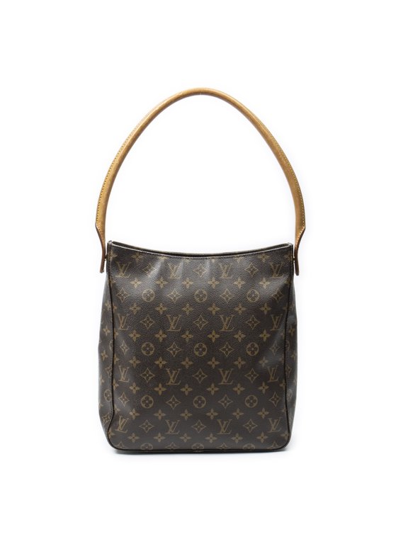 Pre-Owned Louis Vuitton Brown Looping GM Shoulder Bag Monogram Canvas