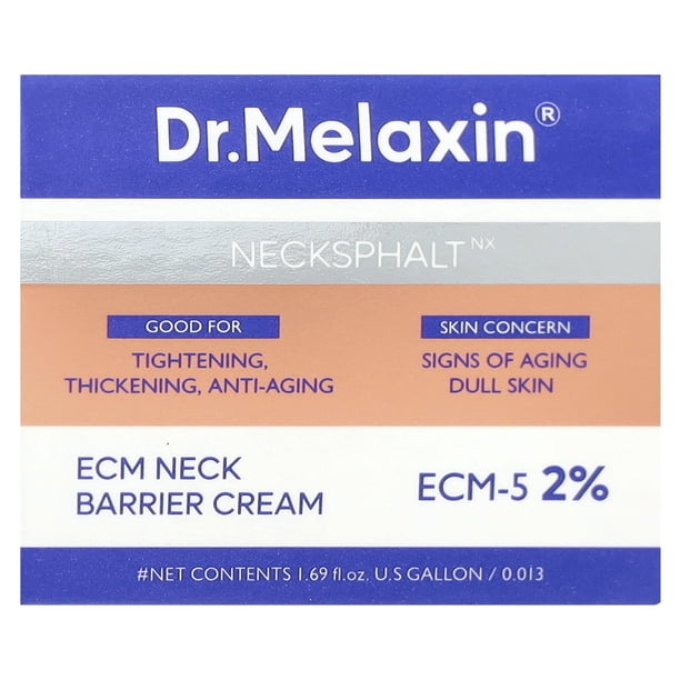 Cellumé ECM CREAM 50ml Dr.Melaxin Necksphalt, ECM Neck Barrier Cream, 1.69 fl oz (50 ml