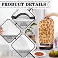 thumbnail image 4 of HELLHERO Giraffe Face Print Food Processor Cover for Kitchen Counter Stylish for Kitchen Use with AntiSlip, 4 of 6