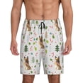 thumbnail image 1 of Fotbe German Shepherd Dog Pantalones Cortos de Pijama para Hombre, Ropa de Dormir, Pantalones de Pijama Cortos para Hombre-XX-Large, 1 of 6