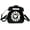 Black, variant on Fozehlad Novelty Telephone Shaped Shoulder Bag Funny Retro Phone Crossbody Bag Totes Chain Purse