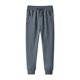 thumbnail image 1 of Pantalones deportivos holgados y casuales de pierna recta para hombre: estilo cargo, cintura con cordón, bragueta con cremallera, tejido elástico: 95 % fibra, 5 % spandex: tallas L-XXXXXL, 1 of 4