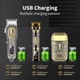 thumbnail image 6 of HIENA Professional Hair Clipper Set for Men, Rechargeable Cordless Clippers and Trimmers Set, Electric Foil Shavers and Beard Trimmers, Hair Cutting Tools with LED Display, Gifts for Men, 6 of 6