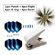 thumbnail image 5 of Perforadora De Dardos Kits de orificios de alas de dardos de metal Accesorios de retenedores de punzón para vuelos de dardos (azul) Likrtyny Para Estrenar, 5 of 6