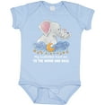 thumbnail image 3 of Inktastic My Godfather Loves Me to the Moon and Back Elephant Family Boys or Girls Baby Bodysuit, 3 of 5