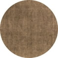 thumbnail image 1 of Ahgly Company Indoor Round Oriental Brown Industrial Area Rugs, 7' Round, 1 of 4