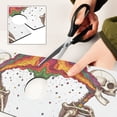 thumbnail image 6 of Yayeee Faucet Mat for Kitchen Sink 14.7" Diatomite Long Splash Guard Pad, Colorful Skeleton, 2 Pack, 6 of 7