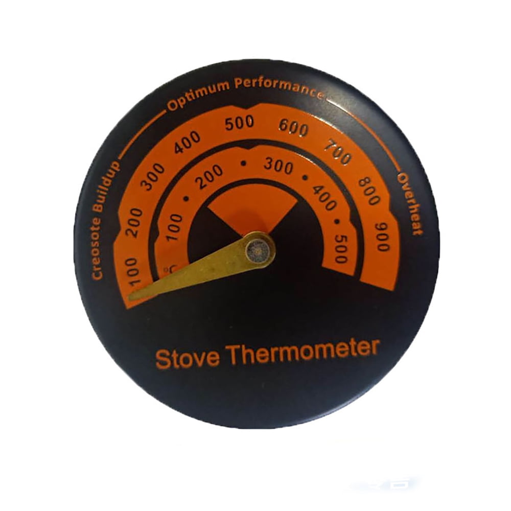 Measures Temperatures on Stoves Pipe QULER Gas Stoves Wood Stove Thermometer Fireplace