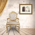 thumbnail image 3 of Holland, Cynthia 18x14 Gold Ornate Wood Framed with Double Matting Museum Art Print Titled - Line and Verse #II5, 3 of 4