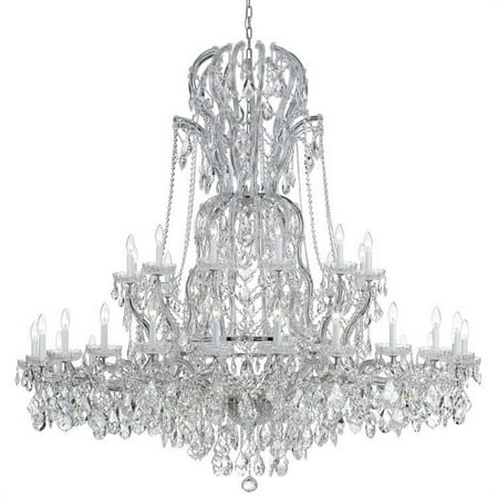 

Barclay Avenue Three Six Light Chandelier in Classic Style 64 inches Wide By 66 inches High-Swarovski Strass Crystal Type-Polished Chrome Finish