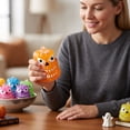 thumbnail image 4 of Halloween Pumpkin Squeeze Fidget, Tall Pumpkin Shaped Squishy Sensory Toy, Soft Squeezy Hand Activity, Festive Fidget Companion, Party Favor, Holiday Gift For Home Travel And Gatherings, 4 of 6