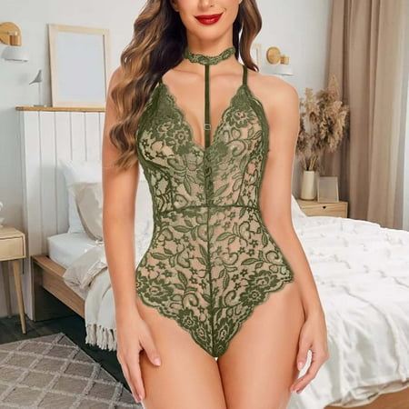 Women Lingerie Lace Body Suits for Women Crotchless Bodysuit for Women Underwear Women for Women