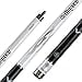 thumbnail image 3 of Collapsar R Series 58Inch 2-Pieces Maple Billiard Pool Cue Stick PU Grip (White, 19OZ), 3 of 4