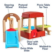 Simplay3 Sunny Slide and Climb Picnic Playhouse