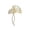 Golden, variant on Pebbuoy Women Elegant Ginkgo Leaf Shape Brooch Shiny Rhinestones Inlaid Pin Suit Collar Shawl Scarf Badge Costume Accessories