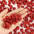thumbnail image 6 of 120pcs Small Jingle Bells, NOGIS 0.6 Inch Red Small Craft Bells Bulk, Christmas Bells for Crafts with Loud Sound for Christmas Party Decorations, DIY Crafts, 6 of 7