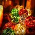 thumbnail image 4 of Christmas Bulb Ball Light LED Luminous Night Light Christmas Tree Hanging Pendant Fairy Lights Home New Year, 4 of 4