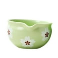 thumbnail image 4 of DOLITY Ceramic Matcha Bowl with Spout Matcha Tea Making,Handmade,Tea Ceremony Porcelain Tea Bowl Traditional for Friends Family Gift G, 4 of 9