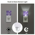 thumbnail image 3 of Fuzoiu Snowflakes Print Dusk to Dawn LED Night Light with Light Sensor, Energy-Efficient Touch-Safe Night Lamp for Home, Office, and Kids' Rooms-US, 3 of 7