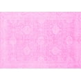 thumbnail image 1 of Ahgly Company Indoor Rectangle Oriental Pink Traditional Area Rugs, 4' x 6', 1 of 4
