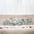 thumbnail image 4 of Ambesonne Leaves Throw Pillow Cover 4 Pack, Modern Soft Colors Branches, 20", Blue Grey and Laurel Green, 4 of 4