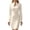 Beige, variant on Women's Long Sleeve Mandarin Collar Midi Dress Modern Bodycon Office Pencil Dresses Versatile Business Work Formal Evening Wear, Beige
