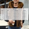 thumbnail image 4 of Zysthvn Open Front Sleeveless Vest for Men Faux Fur Fall Casual Men Jacket Hooded Solid Warm Outerwear, 4 of 9