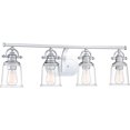 thumbnail image 2 of Grant 4-Light Polished Chrome Vanity Light, 2 of 4