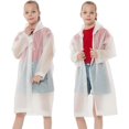thumbnail image 1 of EcoNesxp Imperméable Réutilisable pour Garçons et Filles, Adapté aux Voyages en Famille et aux Activités Extérieures, 1 of 5