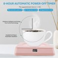 NUAHRHY Coffee Warmer 4 Speed Adjustable Temperature Warmer Cushion