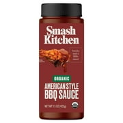 Smash Kitchen Organic American Style BBQ Sauce, 15 oz Bottle