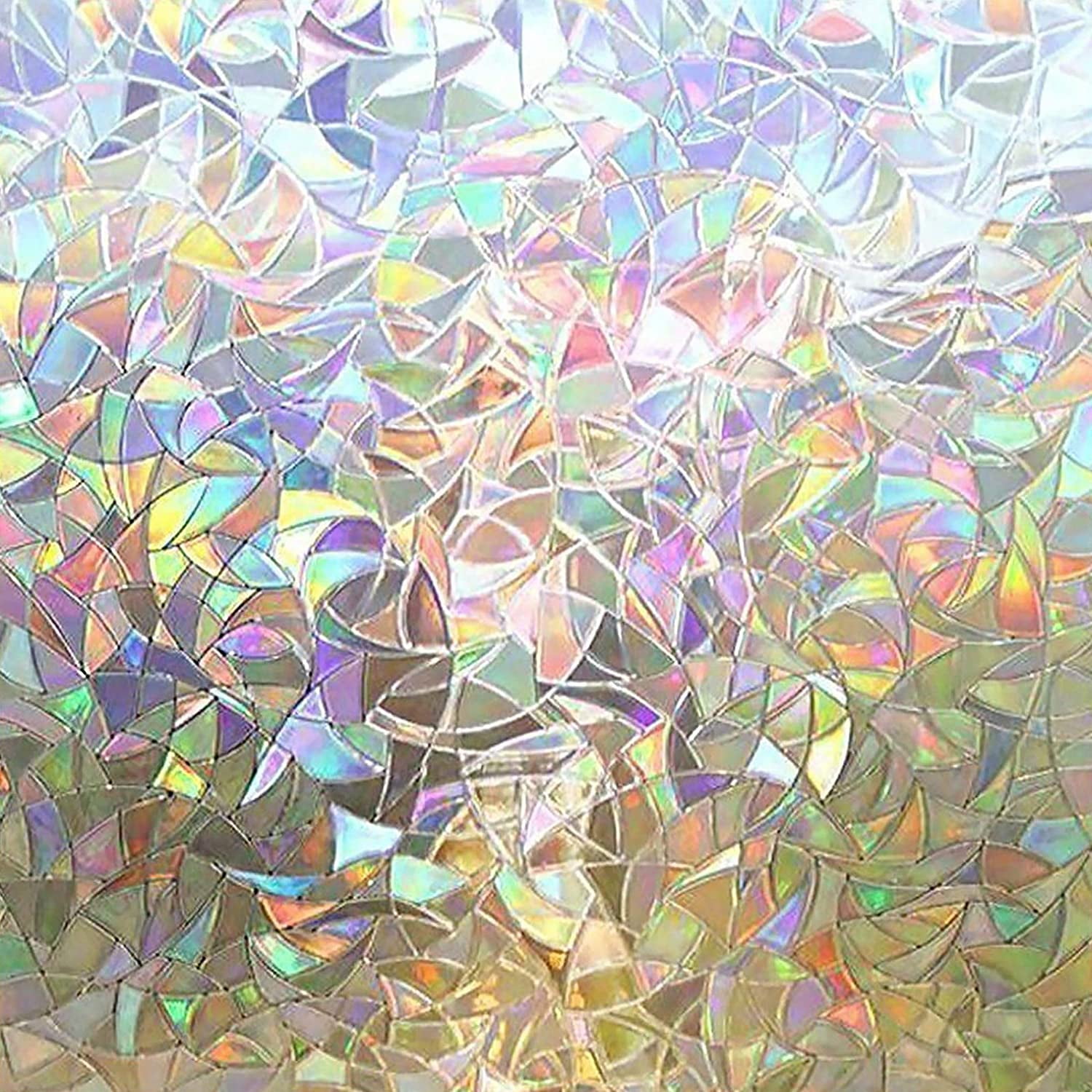 1PC 200cm Window Film Stained Glass Pattern Window Clings Office Home Decor Hot 1PC 200cm Window Film Stained Glass Pattern Window Clings Office Home Decor Hot