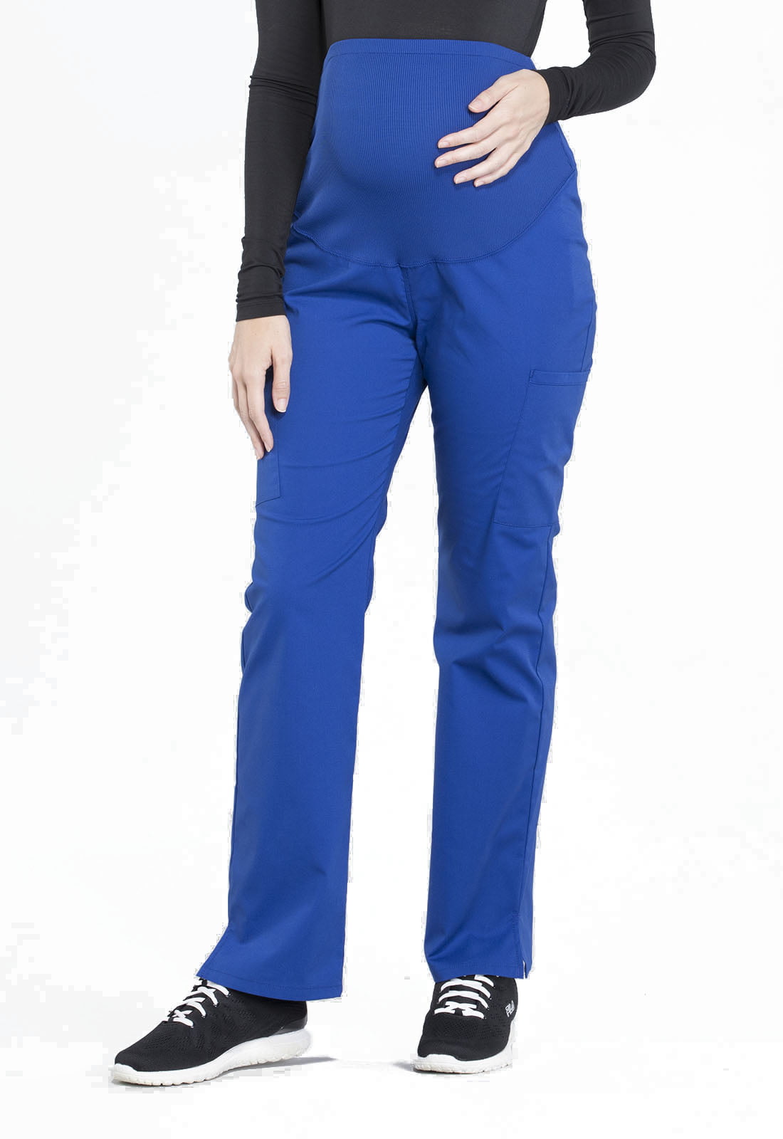 Galaxy Blue Cherokee Scrubs Workwear Professionals Maternity Pants WW220 GAB 