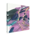 thumbnail image 2 of Melissa Wang 'Divided Violet I' Canvas Art, 2 of 3
