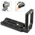 thumbnail image 2 of Camera L Bracket MPU105 Metal Alloy Camera Tripod Head Quick Release Plate Compatible with Nikon D7200 Black, 2 of 7