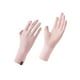 thumbnail image 5 of Guantes de protección solar para mujeres guantes solares transpirables verano de guantes de manejo de muñeca extendida guantes solares para pesca para Rosa, 5 of 8