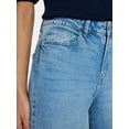 thumbnail image 2 of Time and Tru Women's Wide Leg Jeans, 31" Inseam, Sizes 0-22, 0L-22L, 2 of 6