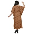 thumbnail image 3 of Moomaya Womens Long Beach Kaftan Beachwear Bikini Coverup Dress Kaftan Plus Size - XS-M, 3 of 6