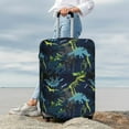 thumbnail image 5 of Salouo Cartoon Dinosaur Pattern Travel Dust-proof Suitcase Cover, Softside Suitcase Protector Luggage Cover Protector for 18-32inch ,Not Included Suitcase, 5 of 8