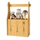 thumbnail image 1 of Organizador de Cubiertos de Madera con Asa 3 Compartimentos Porta Cuchillos Cucharas Tenedores para Cocina, 1 of 3