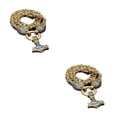 thumbnail image 3 of Ruiboury Collier Unique en Acier Inoxydable Incontournable pour Homme Moderne Collier Homme Collier Homme Collier Colliers Pendentif Tel Qu'illustré 60cm 2Ensemble, 3 of 6