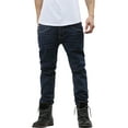thumbnail image 1 of Ma Croix Mens Skinny Fit Stretch Jeans Distressed Ripped Denim Pants, 1 of 5