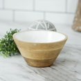 thumbnail image 4 of VIP WC1011 Bowl, 6-inch Diameter, Mango wood, White, 4 of 4