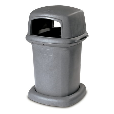 

Toter 45 Gal. Park Trash Can with Lid