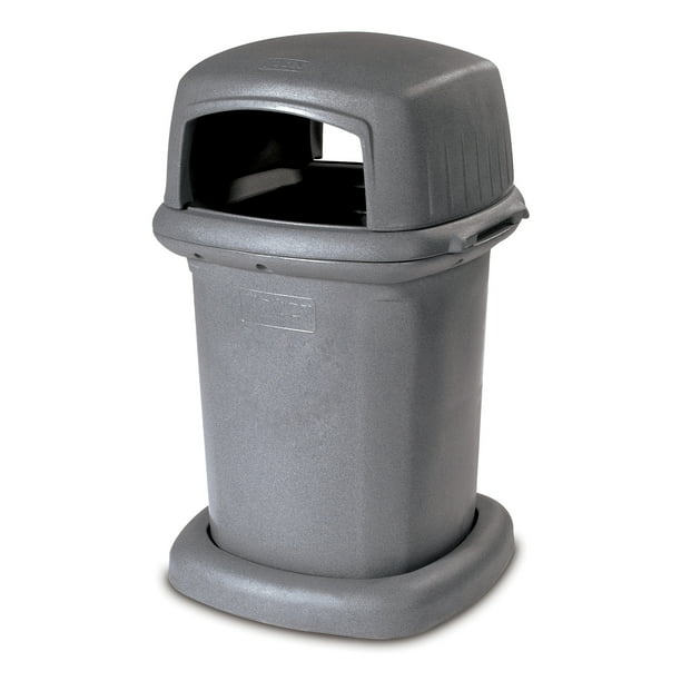 Toter 45 Gal. Park Trash Can with Lid